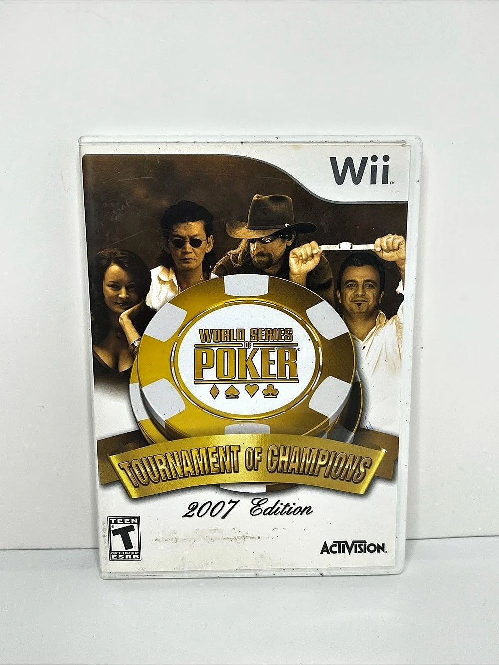 World Series of Poker Tournament of Champions 2007 Nintendo Wii CIB